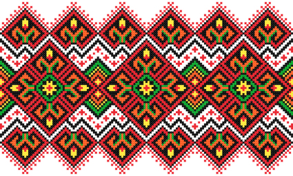 Creative weave pattern texture vector material
