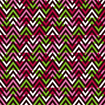 Color wavy curves seamless background vector