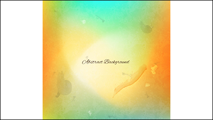 Creative vintage watercolor background vector material