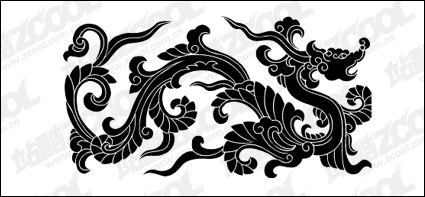 Chinese Classical Dragon Vector material