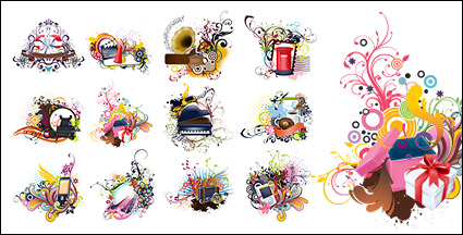 Number of items with the trend of the pattern vector material-2