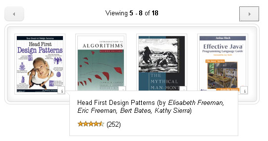 Recommended Based on jQuery Image Content (JS + CSS)