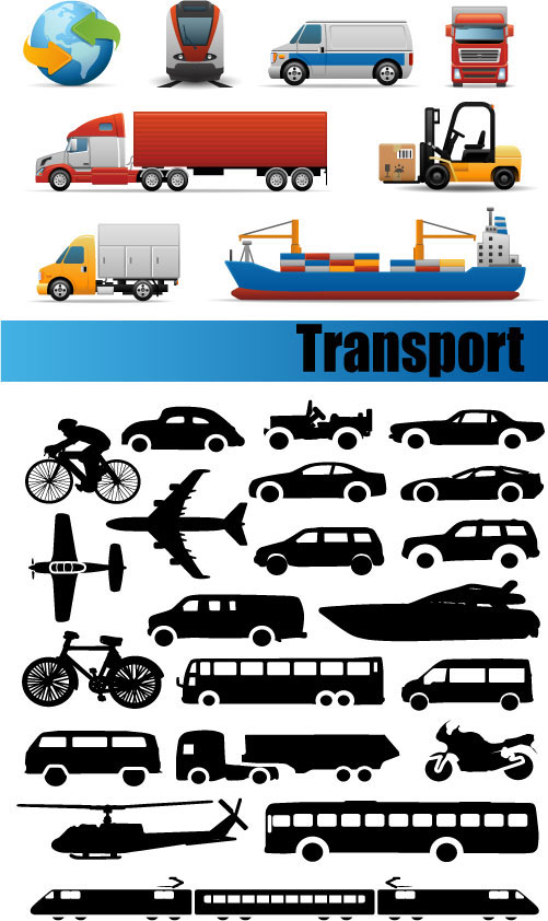 Transport vector material