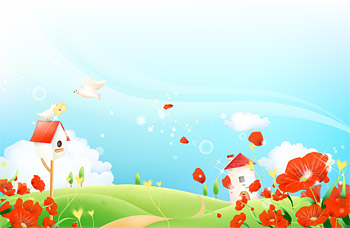 Dream Flower Landscape