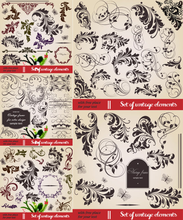 Exquisite vector patterns Totem