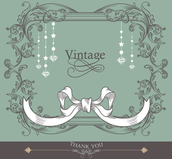 Lines lace background 03 - vector