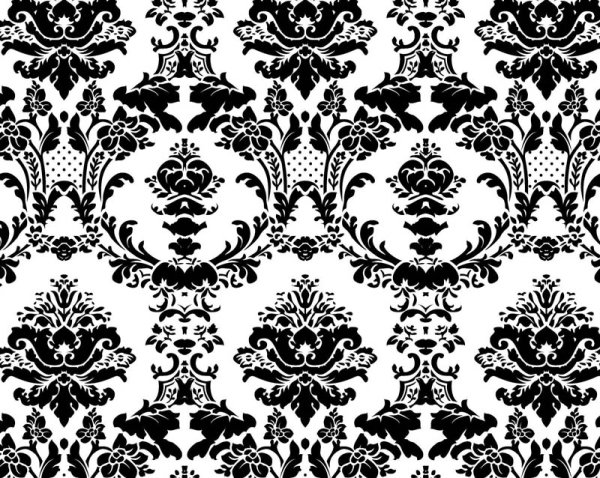 European fine patterns 03 - vector