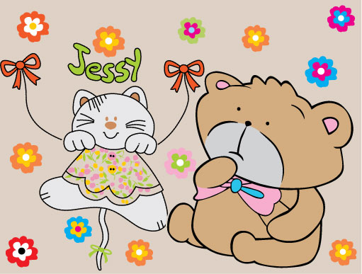 Cartoon animals 02 - vector material