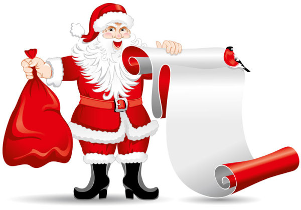 Santa Claus 02 - vector material