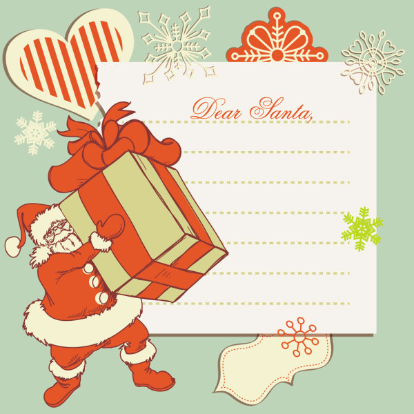 Christmas elements illustrator 05 - vector material