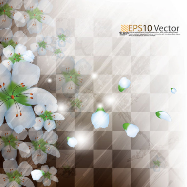 Trend background 04 - vector material