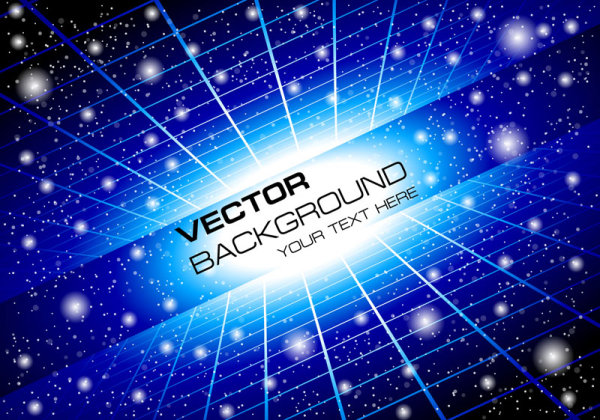 Starry background 03 - vector material