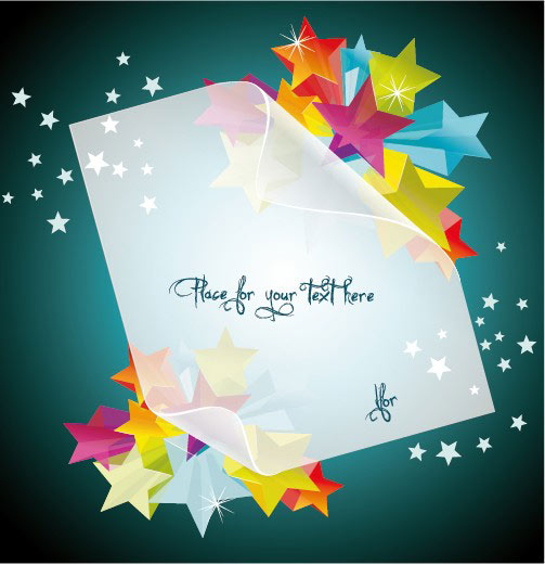 Brilliant dynamic pentagram 04 - vector material