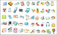 Useful items commonly used icon vector material
