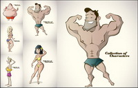 Cartoon character - Vector