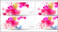 Dynamic trend of the banner 04 - vector material