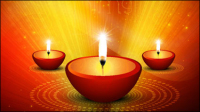 New Year Candle 01 - vector material