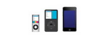 ipods set vector material