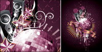 Disco, dance crystal ball Vector