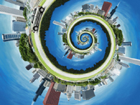 Renault works of a group of ads