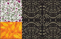 wheat leaf pattern background material