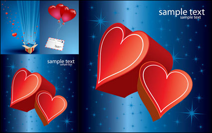 Romantic love gift Vector