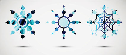 Snow style icon 01 - Vector