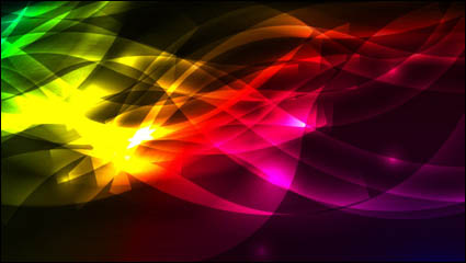 Gorgeous fashion background 03-- vector material