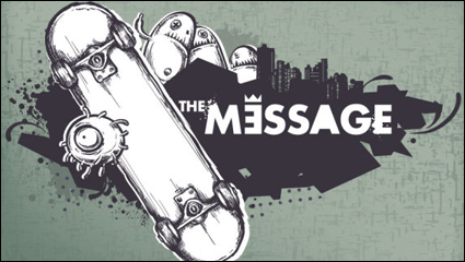 Skateboard vector material