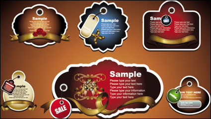 Label material 04-- vector material