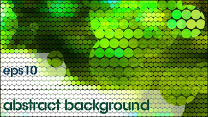 Bright mosaic design background vector -1