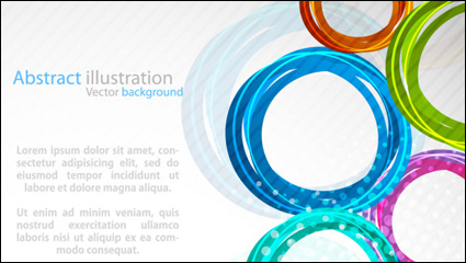 Fashion circle 01 - vector material