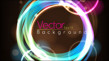 Fashion Halo dynamic background 02 - vector material