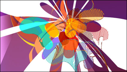 Gorgeous pattern color pattern 02 - vector material