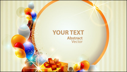 Fancy Christmas Gift Boxes 03 - vector material