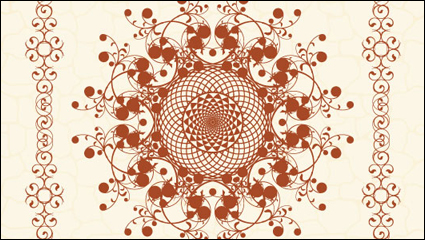 Exquisite European pattern 02 - vector material