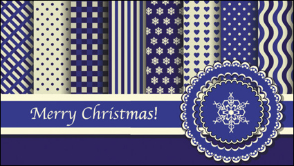 Various patterns fabric 03 - vector material