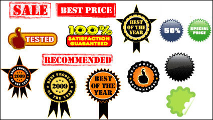 Practical decorative icon vector material