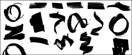 Various forms of the ink vector material