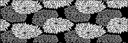 Vector traditional tiled background material-18