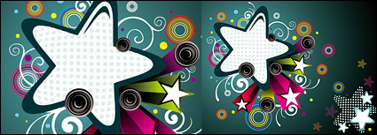 Design elements of the trend of the stars