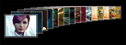 SWF + XML picture showing results