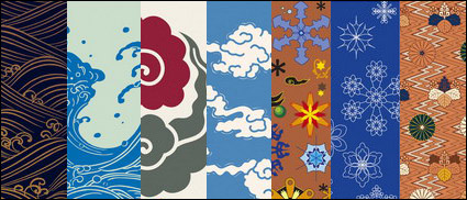 Vector traditional pictorial series  6-Weather changes