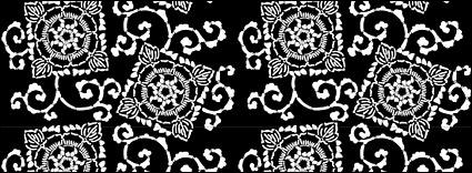 Vector traditional tiled background material-5